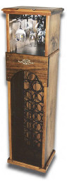 Click for larger version of wooden  wine racks